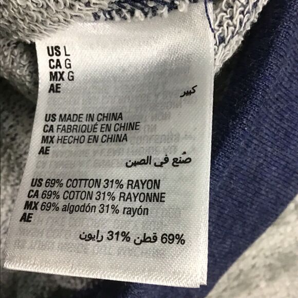 INC International Concepts Women’s Size Large Blue Ruffled Star Sweatshirt NWT - Picture 5 of 15